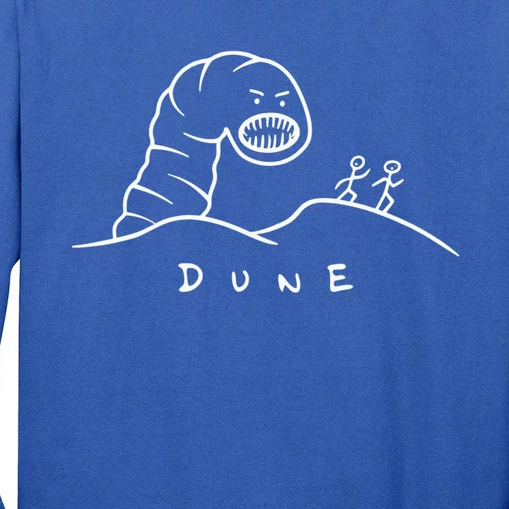 Dune Funny Sandworm Tall Long Sleeve T-Shirt