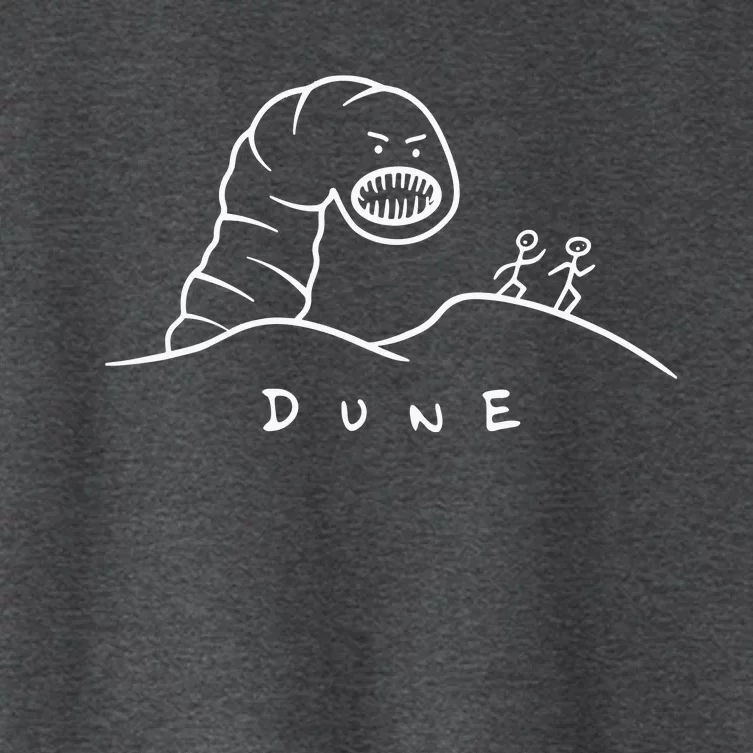 Dune Funny Sandworm Women's Crop Top Tee