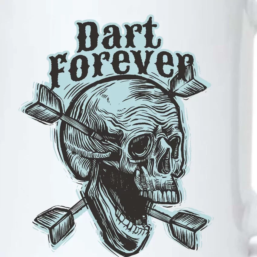 Dart Forever Skull Black Color Changing Mug