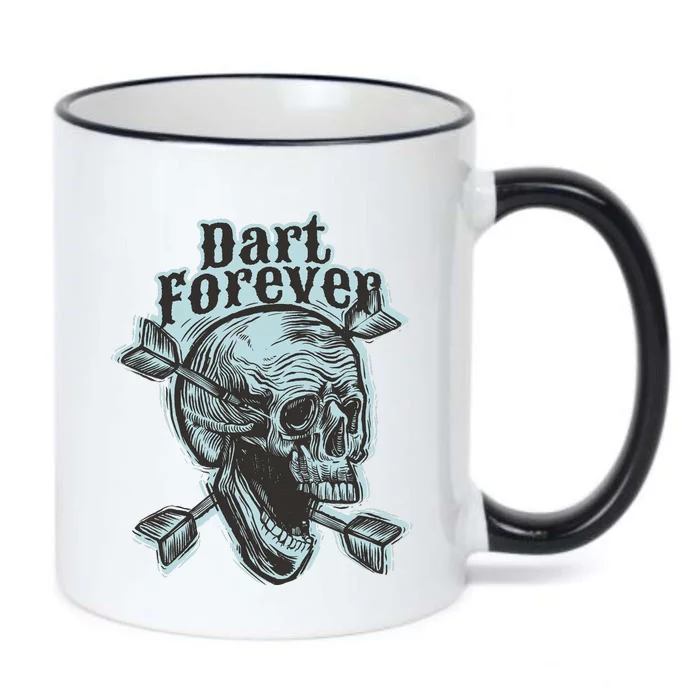 Dart Forever Skull Black Color Changing Mug