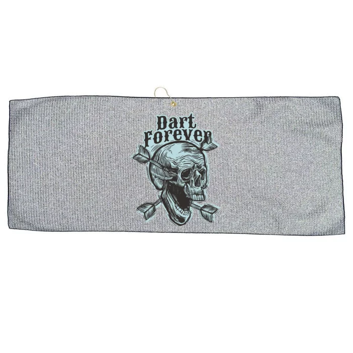 Dart Forever Skull Large Microfiber Waffle Golf Towel