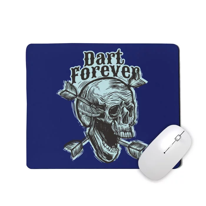 Dart Forever Skull Mousepad