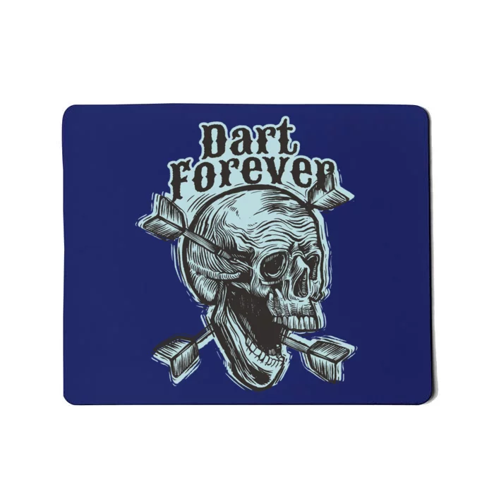 Dart Forever Skull Mousepad