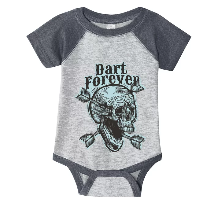 Dart Forever Skull Infant Baby Jersey Bodysuit