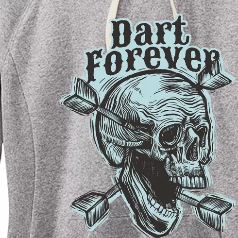 Dart Forever Skull Women's Fleece Hoodie