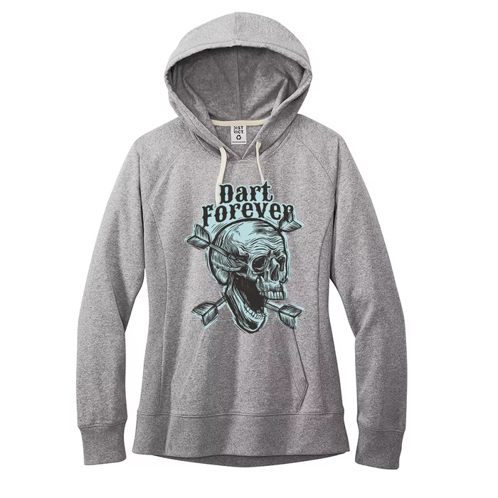 Dart Forever Skull Women's Fleece Hoodie