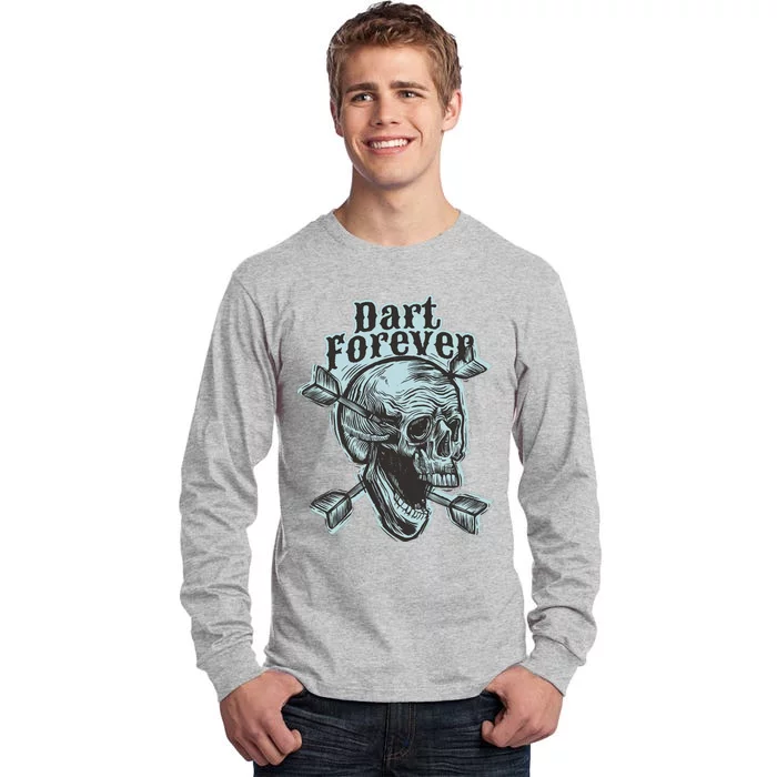 Dart Forever Skull Tall Long Sleeve T-Shirt