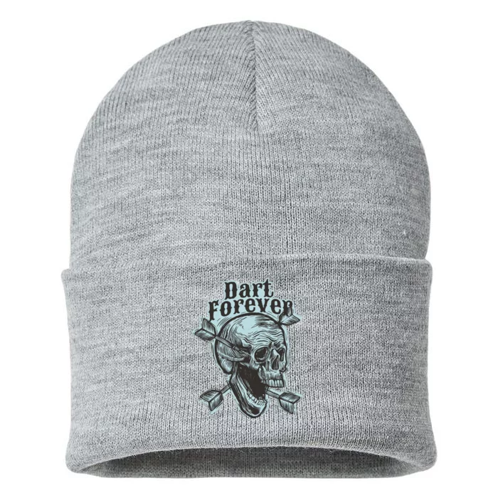 Dart Forever Skull Sustainable Knit Beanie