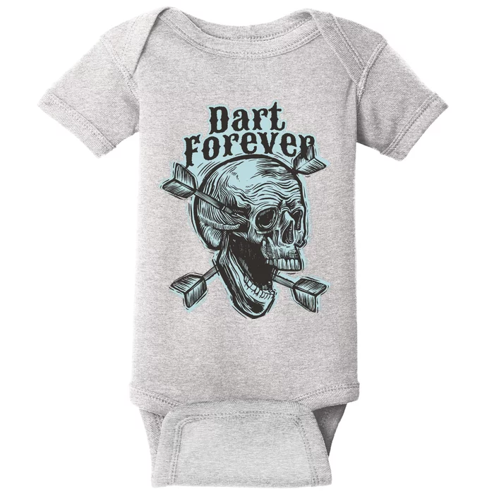 Dart Forever Skull Baby Bodysuit