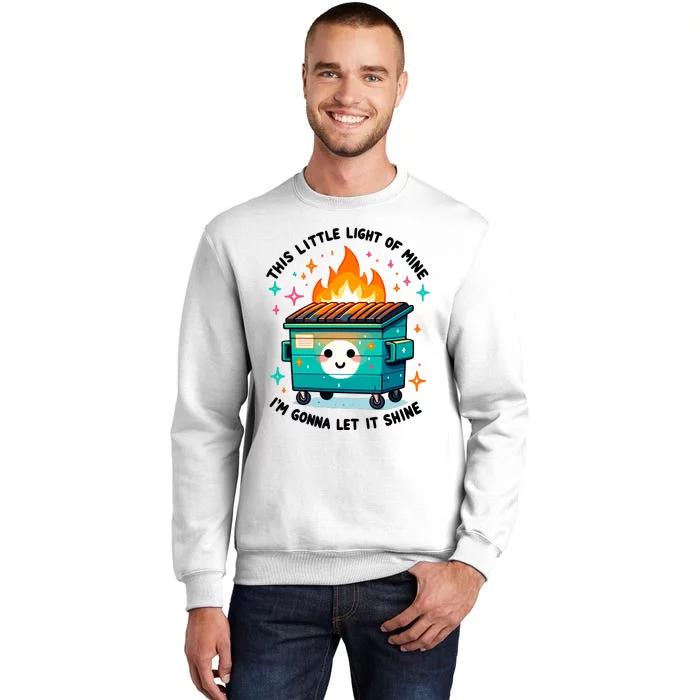 Dumpster Fire Shirts Emotional Dumpster Fire Sweatshirt