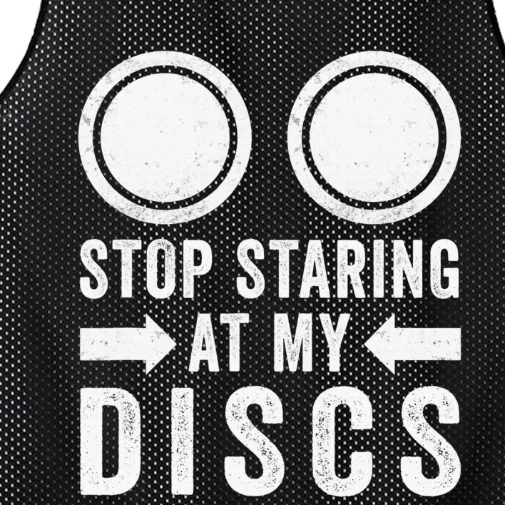 Discs Frisbee Sport Stop Staring at my Golf Club Mesh Reversible Basketball Jersey Tank