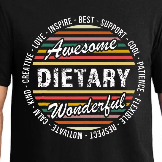 Dietary Food Service Week Dietary Appreciation Gifts Pajama Set