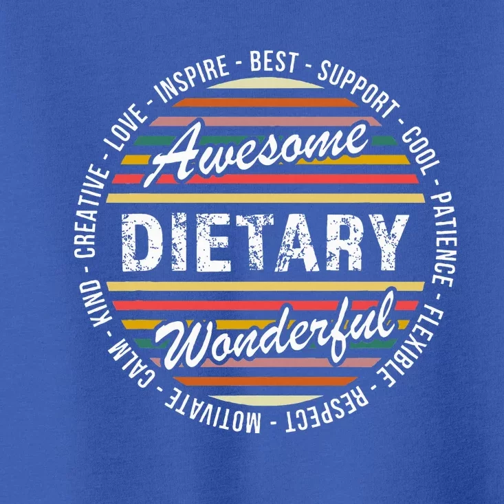 Dietary Food Service Week Dietary Appreciation Gifts Toddler T-Shirt