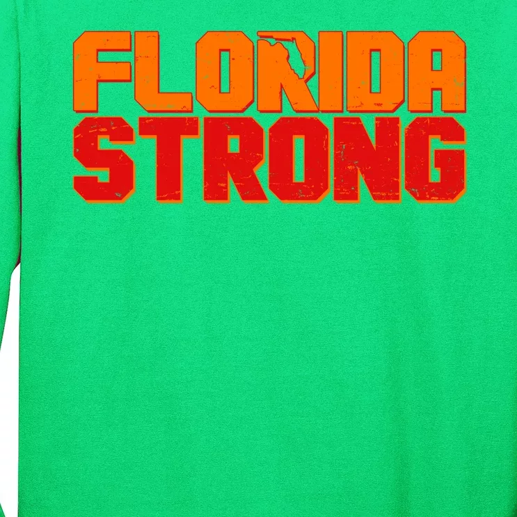 Distressed Florida Strong Long Sleeve Shirt