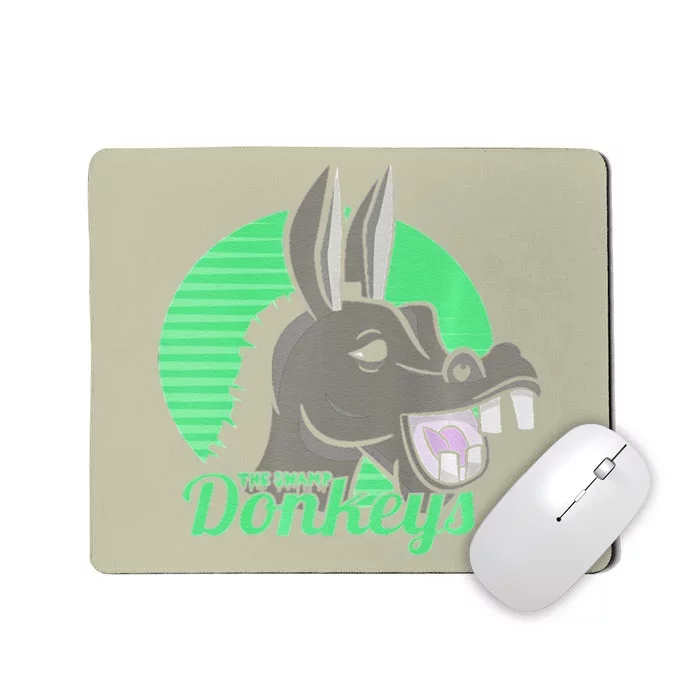 Donkey Funny Swamp Donkey For Men Woman On Birthday Mousepad