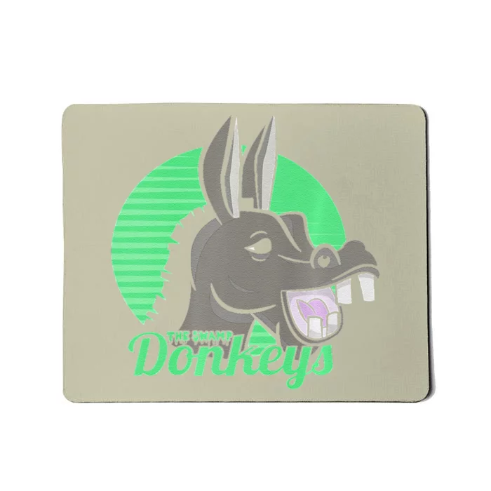 Donkey Funny Swamp Donkey For Men Woman On Birthday Mousepad