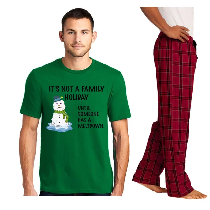 Dysfunctional Family Someone Has A Meltdown Holiday Pajama Set