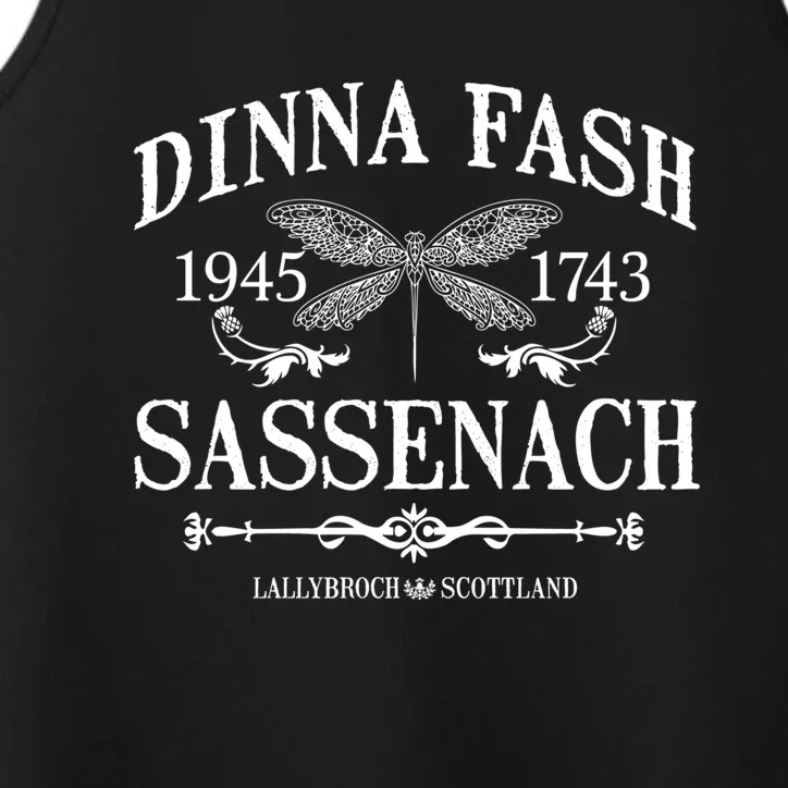 Dinna Fash Sassenach Performance Tank