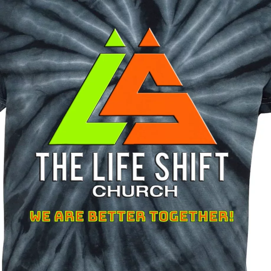 Design For The Life Shift Church Church Logo Design Kids Tie-Dye T-Shirt