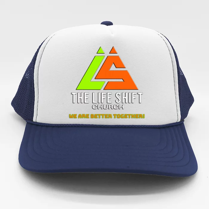 Design For The Life Shift Church Church Logo Design Trucker Hat