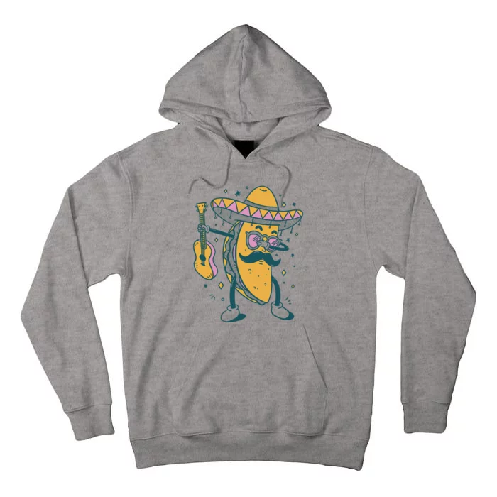 Dabbing Fiesta Taco Tall Hoodie