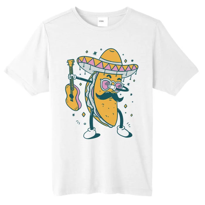 Dabbing Fiesta Taco ChromaSoft Performance T-Shirt