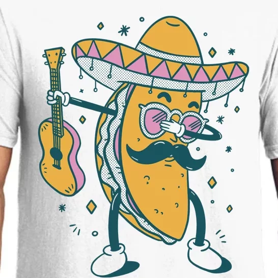 Dabbing Fiesta Taco Pajama Set