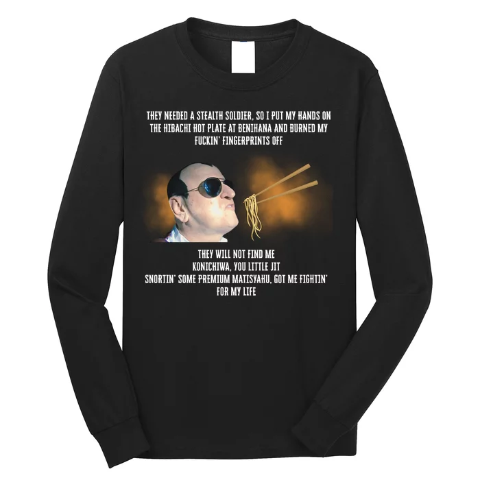 Dracula Flow The Benihana Funny Long Sleeve Shirt