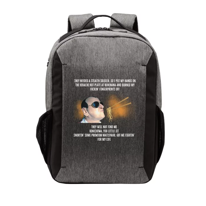 Dracula Flow The Benihana Funny Vector Backpack