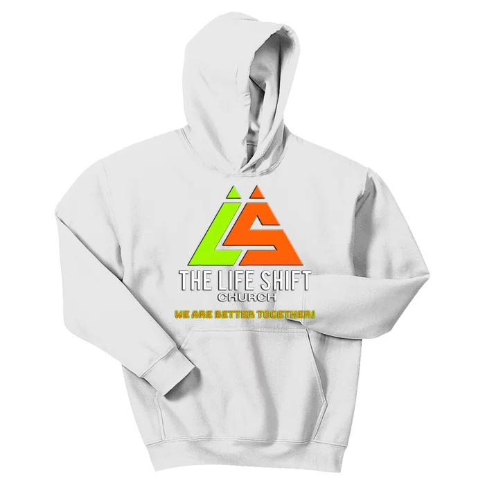 Design For The Life Shift Church Church Logo Design 2 Kids Hoodie