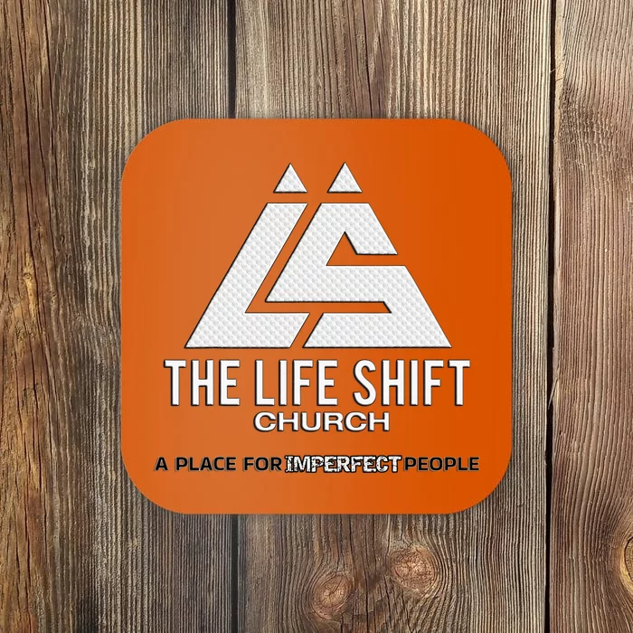 Design For The Life Shift Church Church Logo Design Coaster