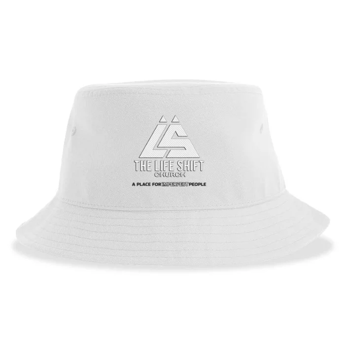 Design For The Life Shift Church Church Logo Design Sustainable Bucket Hat