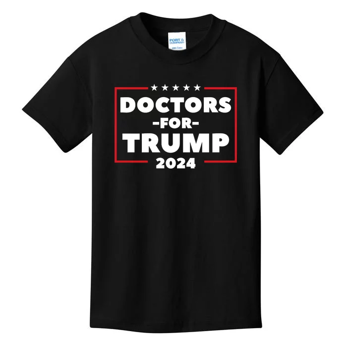 Doctors For Trump 2024 Kids T-Shirt