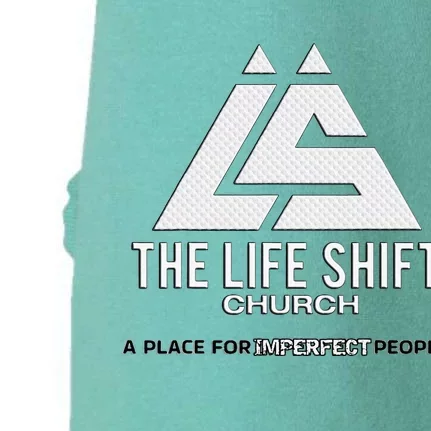 Design For The Life Shift Church Church Doggie 3-End Fleece Hoodie