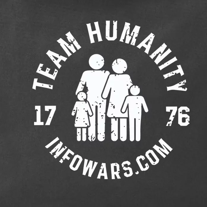 Damani Felder Team Humanity 1776 Infowars.Com Zip Tote Bag