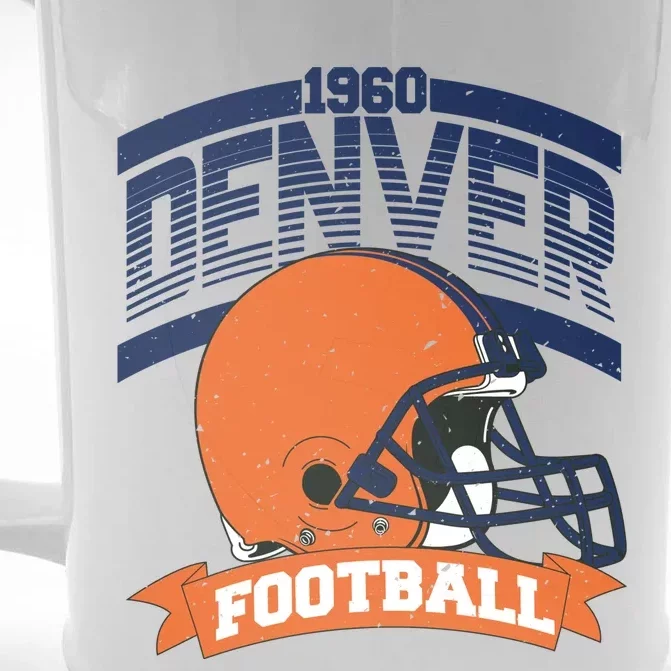 Denver Football Team Supporter Front & Back Beer Stein