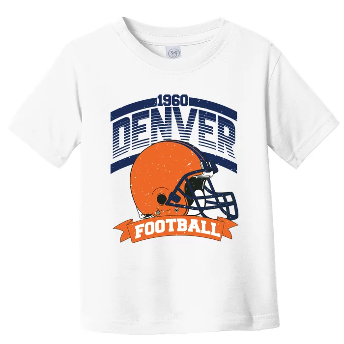 Denver Football Team Supporter Toddler T-Shirt