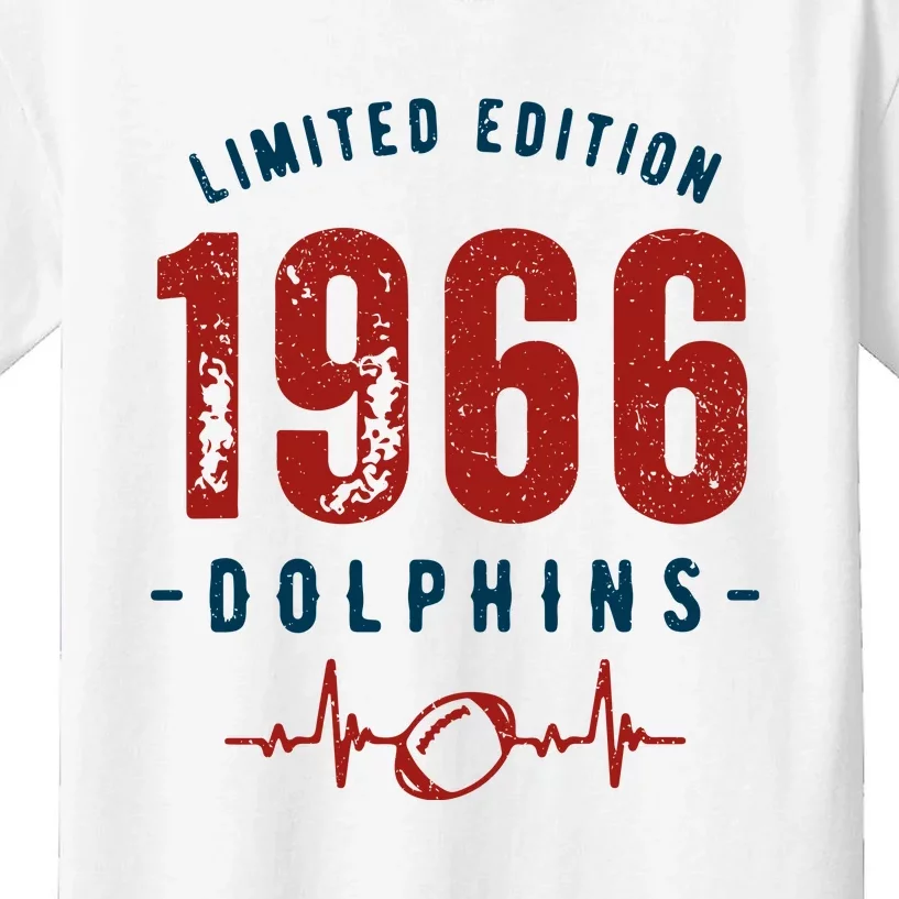 Dolphins Football Team Fan5 Gift For Miami Fan Kids T-Shirt