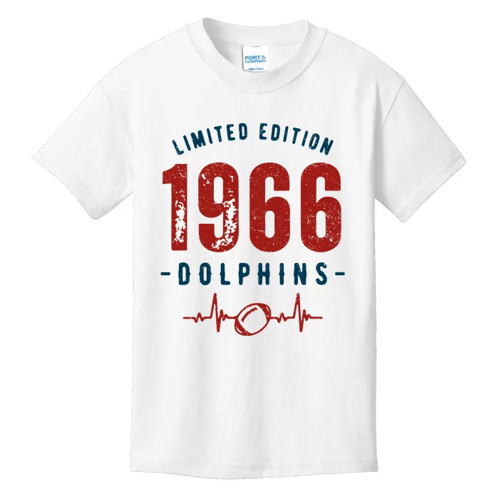 Dolphins Football Team Fan5 Gift For Miami Fan Kids T-Shirt