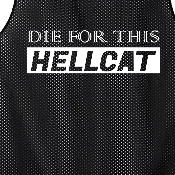 Die For This Hellcat Mesh Reversible Basketball Jersey Tank