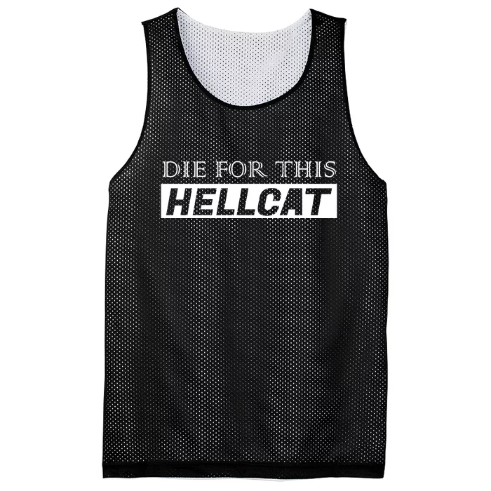 Die For This Hellcat Mesh Reversible Basketball Jersey Tank