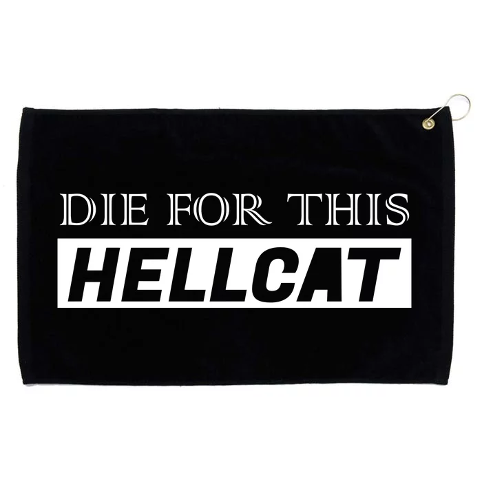 Die For This Hellcat Grommeted Golf Towel