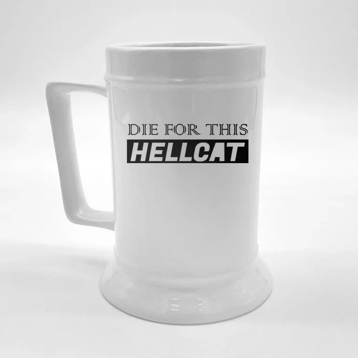 Die For This Hellcat Front & Back Beer Stein