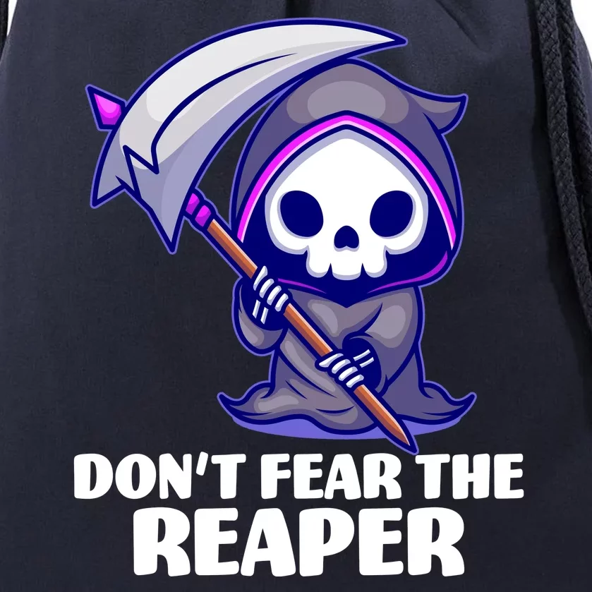 Don't Fear The Reaper Cute Chibi Reaper Drawstring Bag