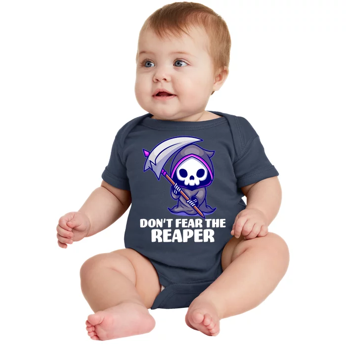 Don't Fear The Reaper Cute Chibi Reaper Baby Bodysuit