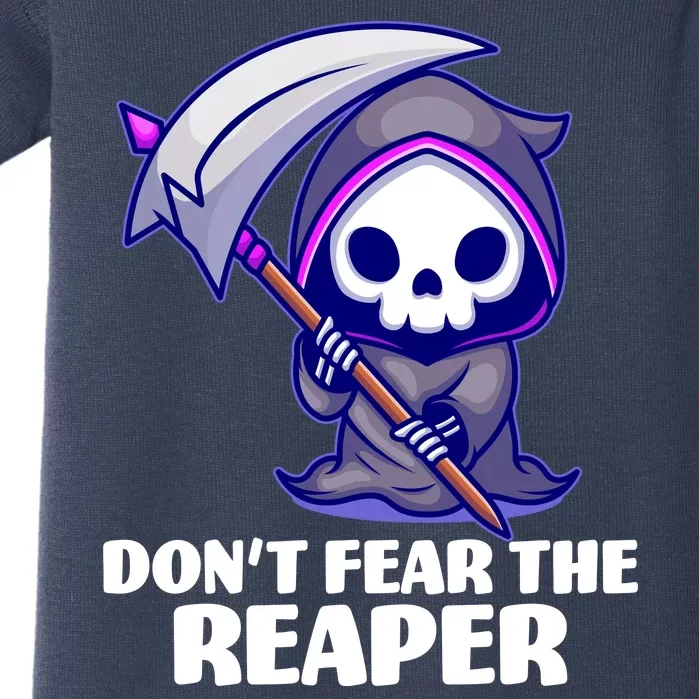 Don't Fear The Reaper Cute Chibi Reaper Baby Bodysuit