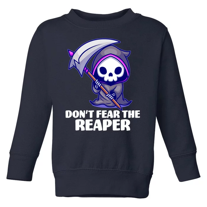 Don't Fear The Reaper Cute Chibi Reaper Toddler Sweatshirt