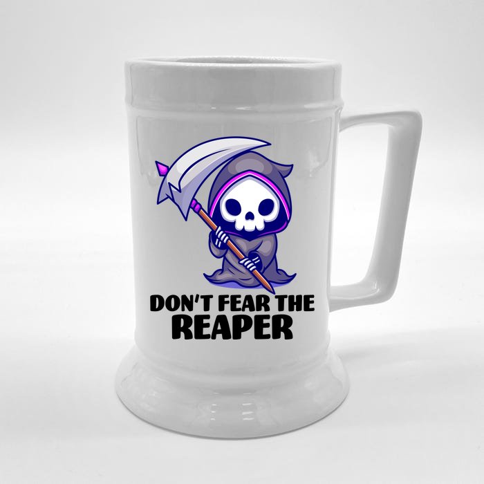 Don't Fear The Reaper Cute Chibi Reaper Front & Back Beer Stein