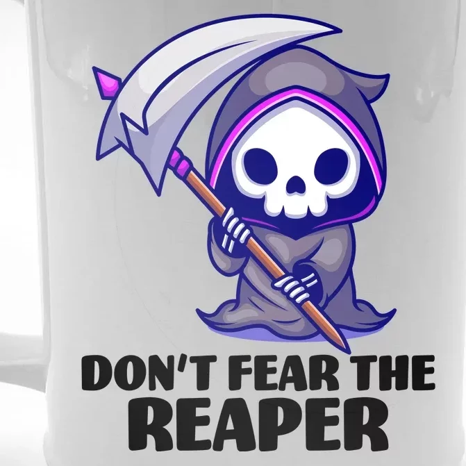 Don't Fear The Reaper Cute Chibi Reaper Front & Back Beer Stein