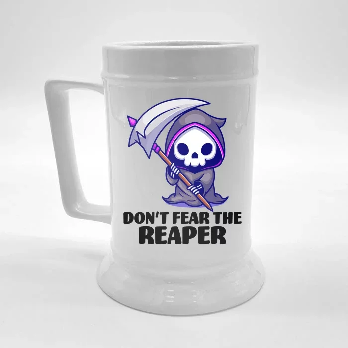 Don't Fear The Reaper Cute Chibi Reaper Front & Back Beer Stein